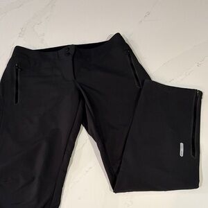 MEC Mountain equipement coop woman black lined pants size 8